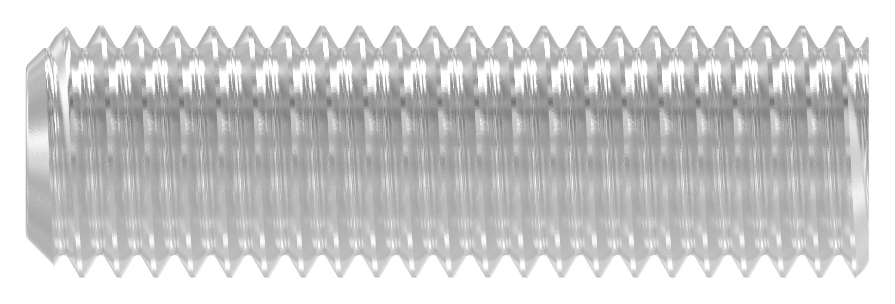 Gewindestift M12x40, V2A, DIN 913 / ISO 4026 Gewindestift M12x40, V2A, DIN 913 / ISO 4026