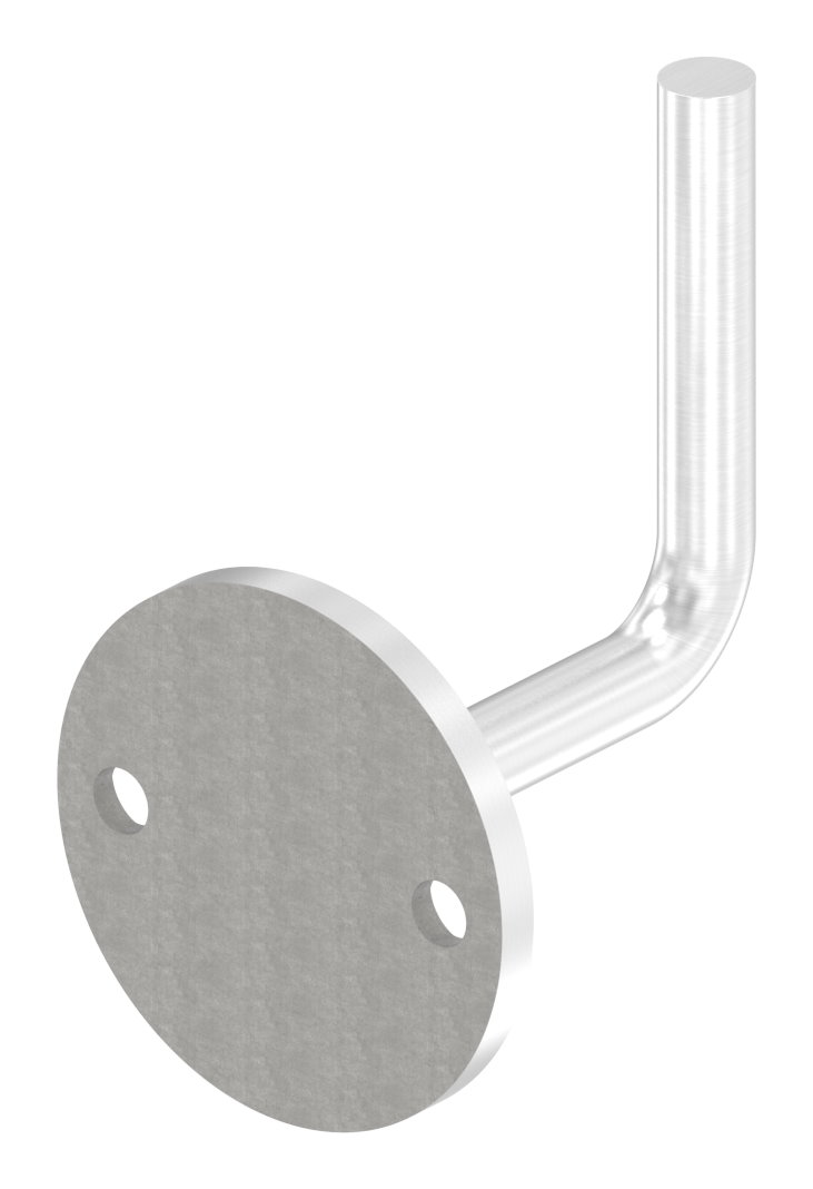 Handlaufhalter zum Anschweißen (Ronde und Bügel verschweißt), V2A