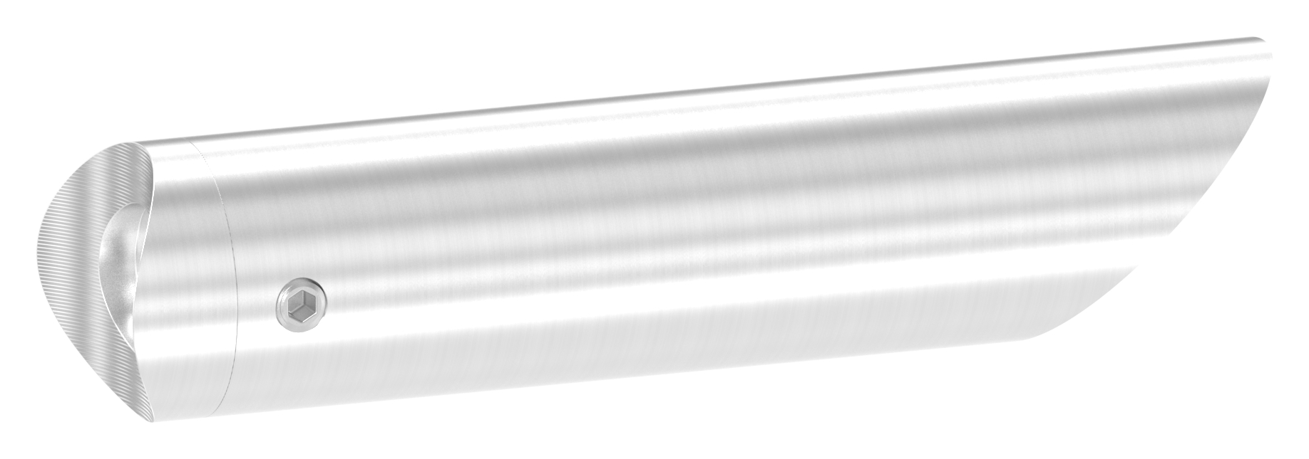 Rohrabstandshalter schräg, für Rohranschluss 33,7mm, V2A