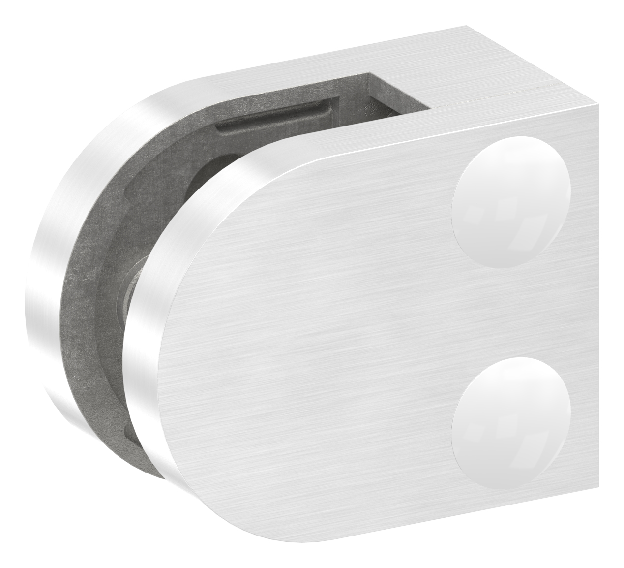 Glasklemme Mod. 30, Anschluss: gerade, V2A