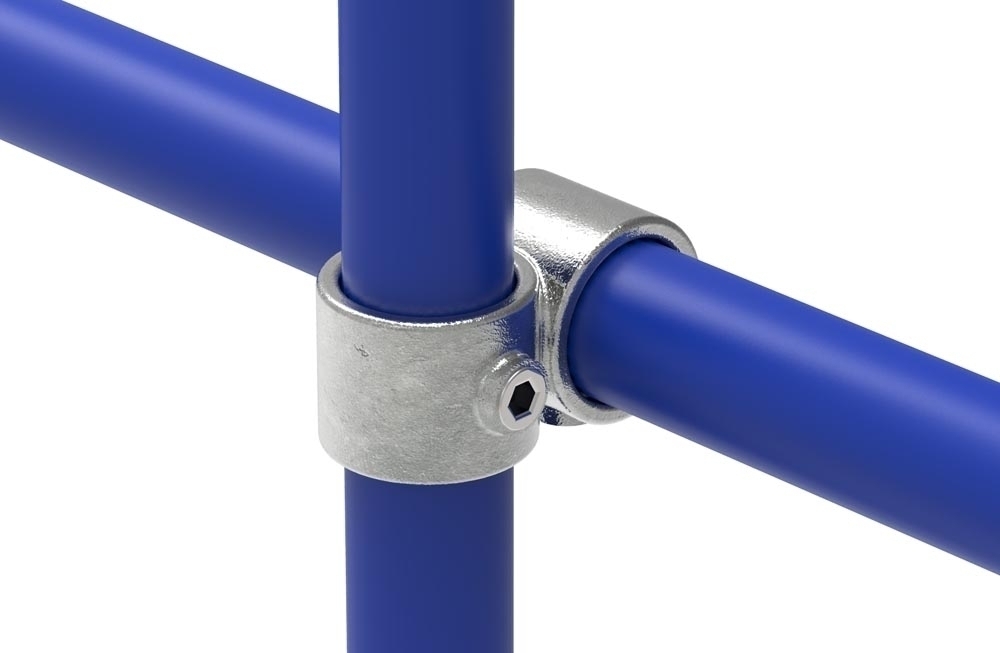 Kreuzstück 90°, reduziert, für Rohr Ø 60,3 / 48,3mm