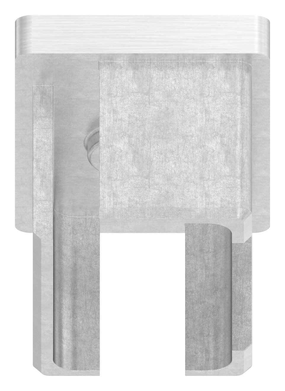 Einsteckkappe, für Rohr 50x30x2,0mm, V4A