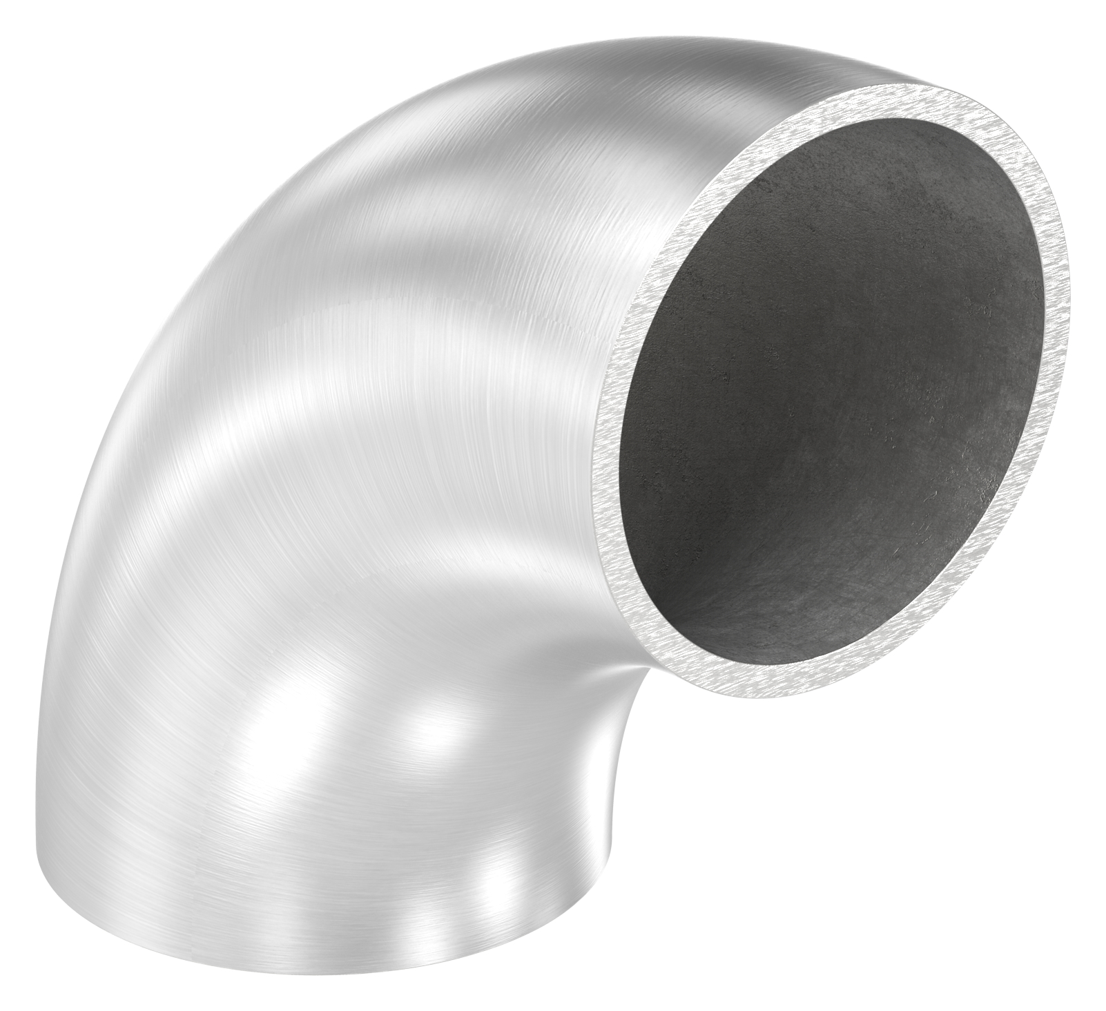 Schweißbogen 90°, 35,0 x 2,0mm, V2A