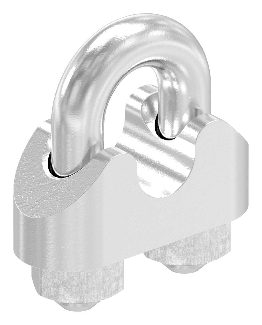 Drahtseilklemmen für Seil 6mm, V4A Drahtseilklemmen für Seil 6mm, V4A