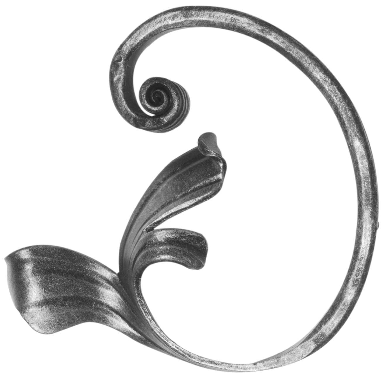 C-Schnörkel 16x8mm, 135x140mm, RE