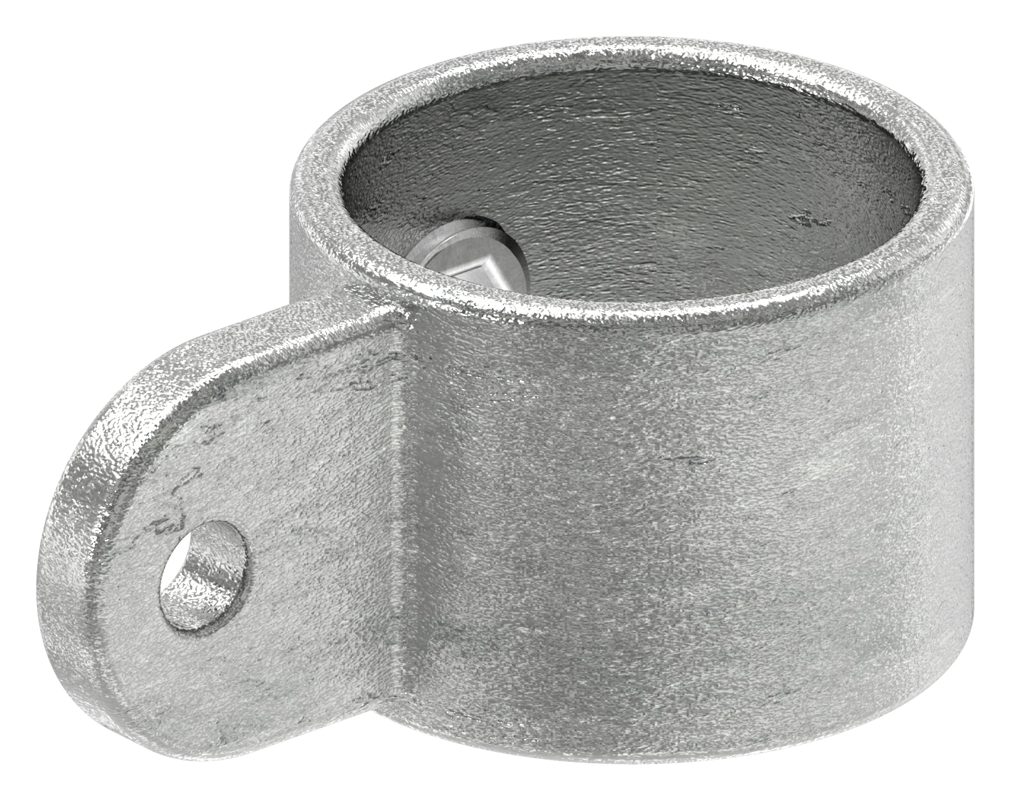 Halter mit einer Lasche, für Rohr Ø 48,3mm