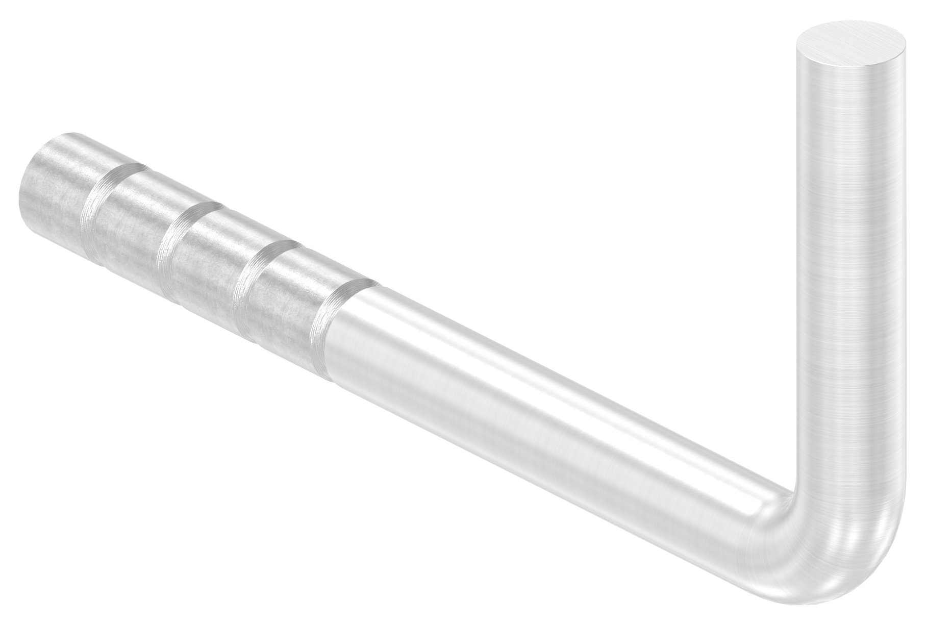 Handlaufhalter zum Einbetonieren, Bügel 14mm, V2A Handlaufhalter zum Einbetonieren, Bügel 14mm, V2A