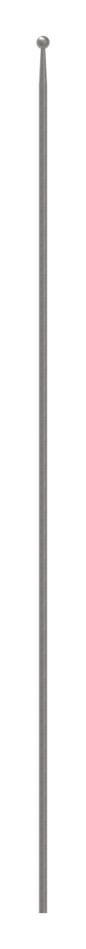 Zaunstab Ø 12mm, H: 1200mm, Kugel 19mm