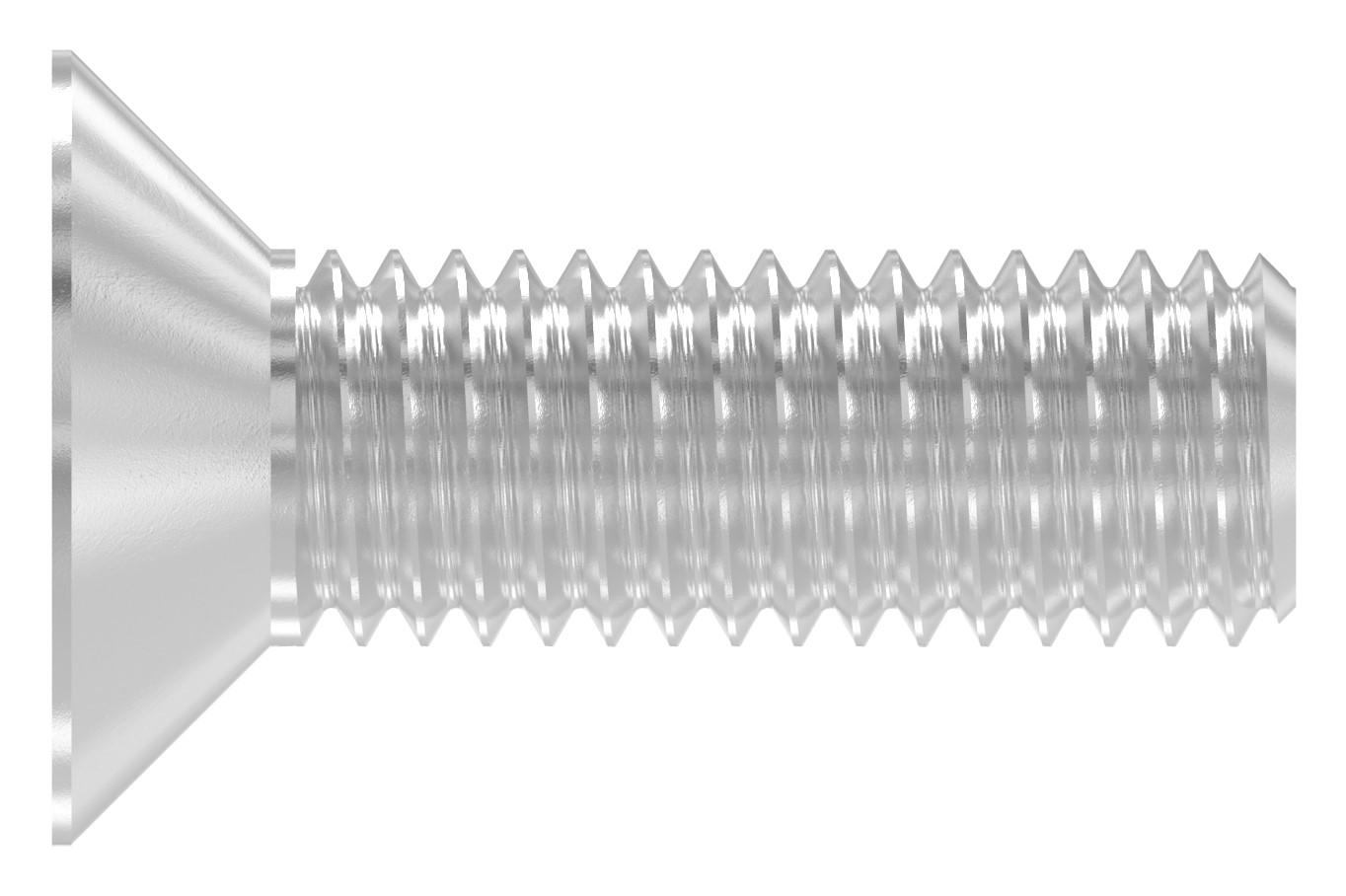 Senkkopfschraube M8x25, V4A, ISO 10642