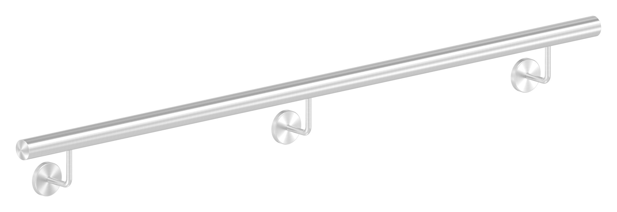 Handlauf, montagefertig, L: 1500mm, V2A