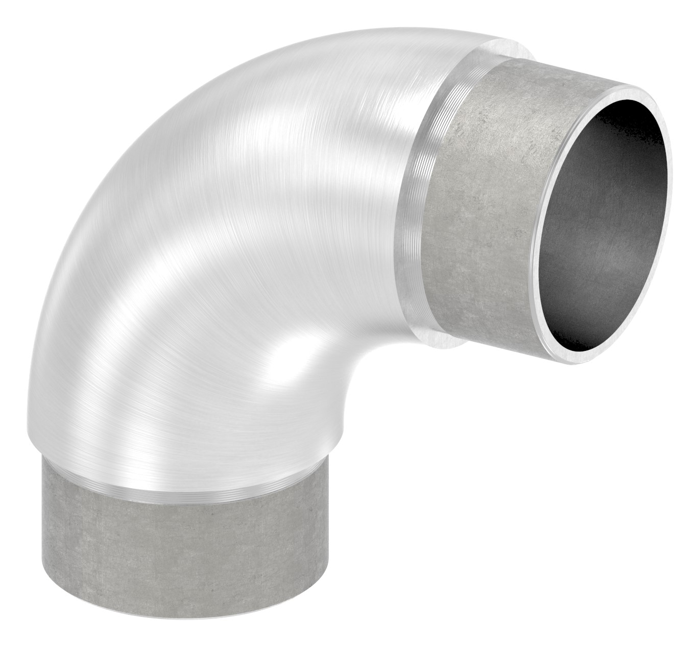 Rohrbogen 90°, für Rohr 42,4x2,0mm, V4A