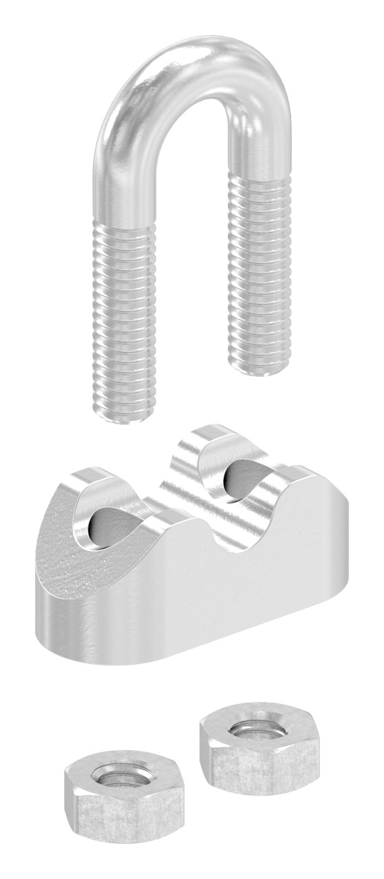 Drahtseilklemmen für Seil 4mm, V4A