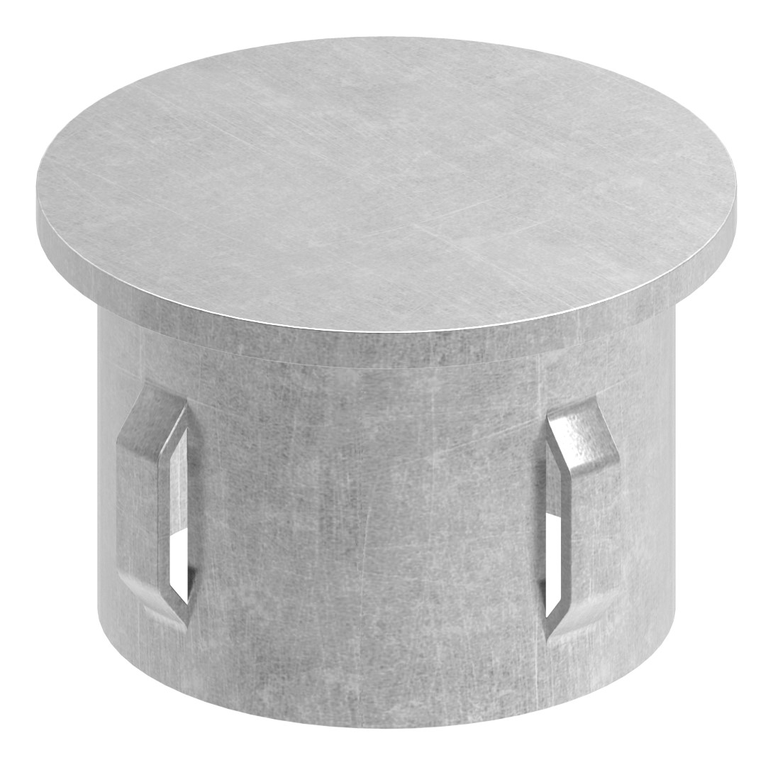 Stahleinschlagkappe, für Rohr 42,4mm