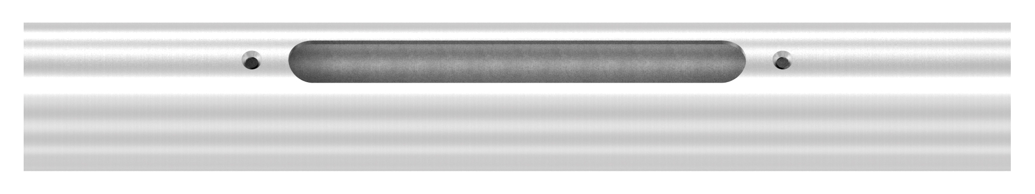 Edelstahlrohr 42,4x2,0mm für LED Module, V2A