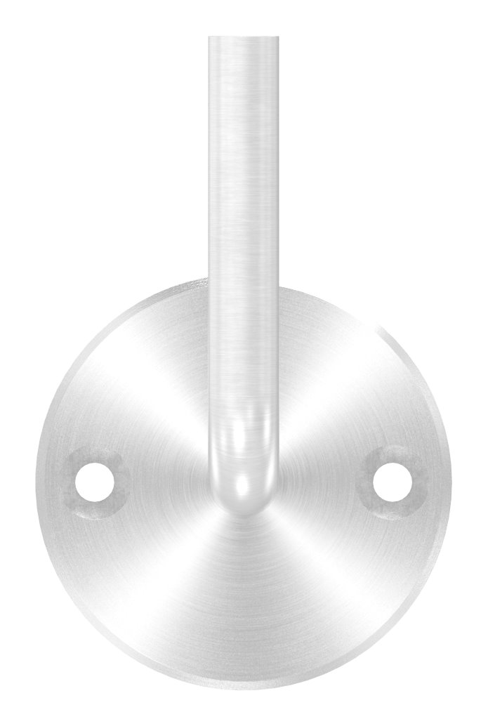 Handlaufhalter mit Innengewinde M6, Bügel 12mm (Ronde und Bügel verschraubt), V2A