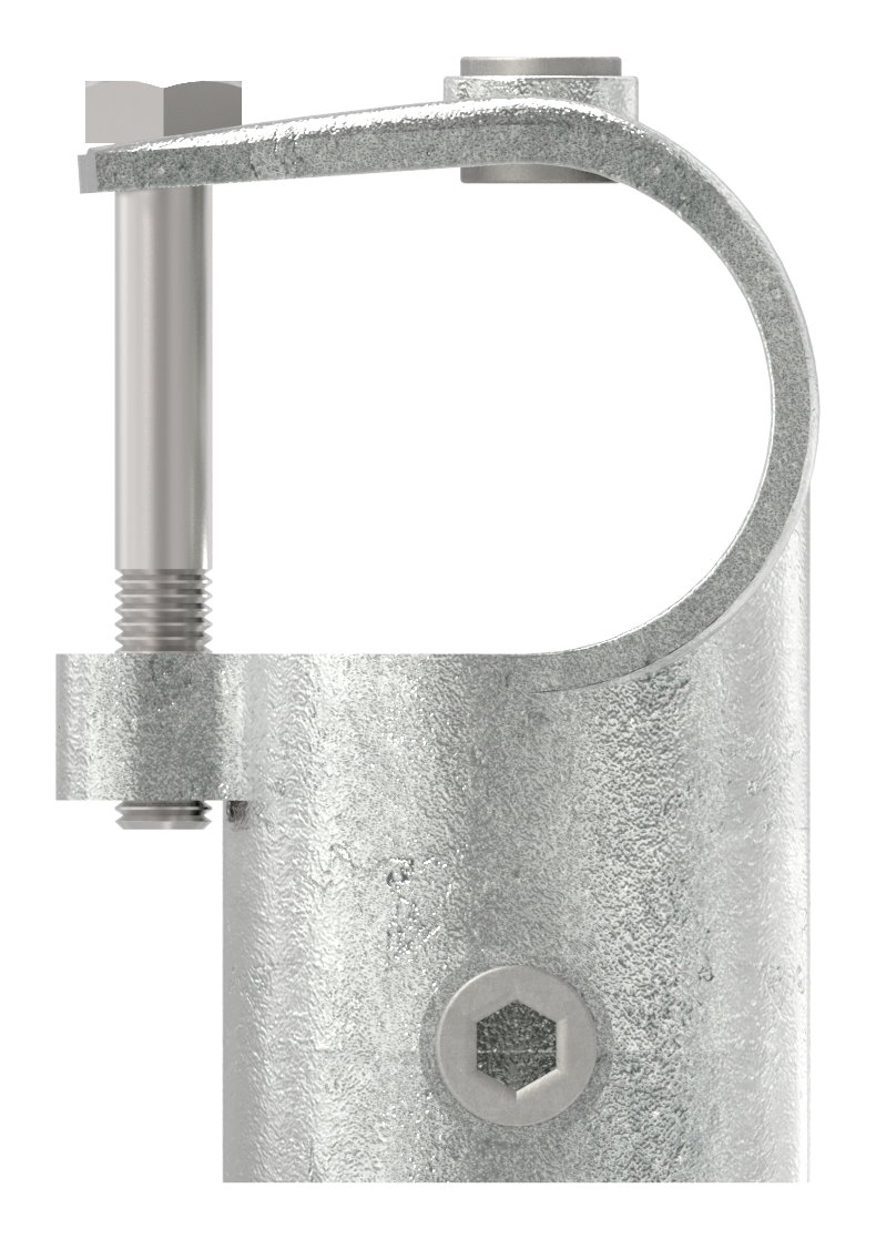 T-Stück mit Schraube, für Rohr Ø 48,3mm T-Stück mit Schraube, für Rohr Ø 48,3mm