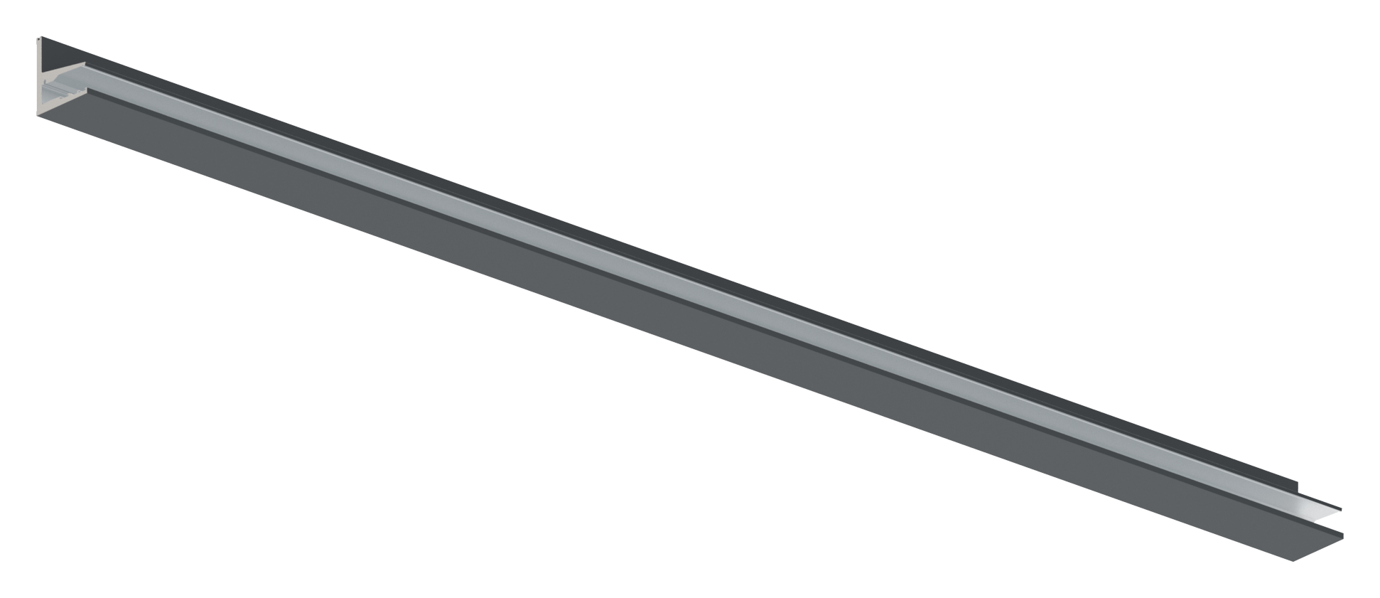 Vordachprofil eleganza canopy, L: 2205mm, RAL7016 Vordachprofil eleganza canopy, L: 2205mm, RAL7016