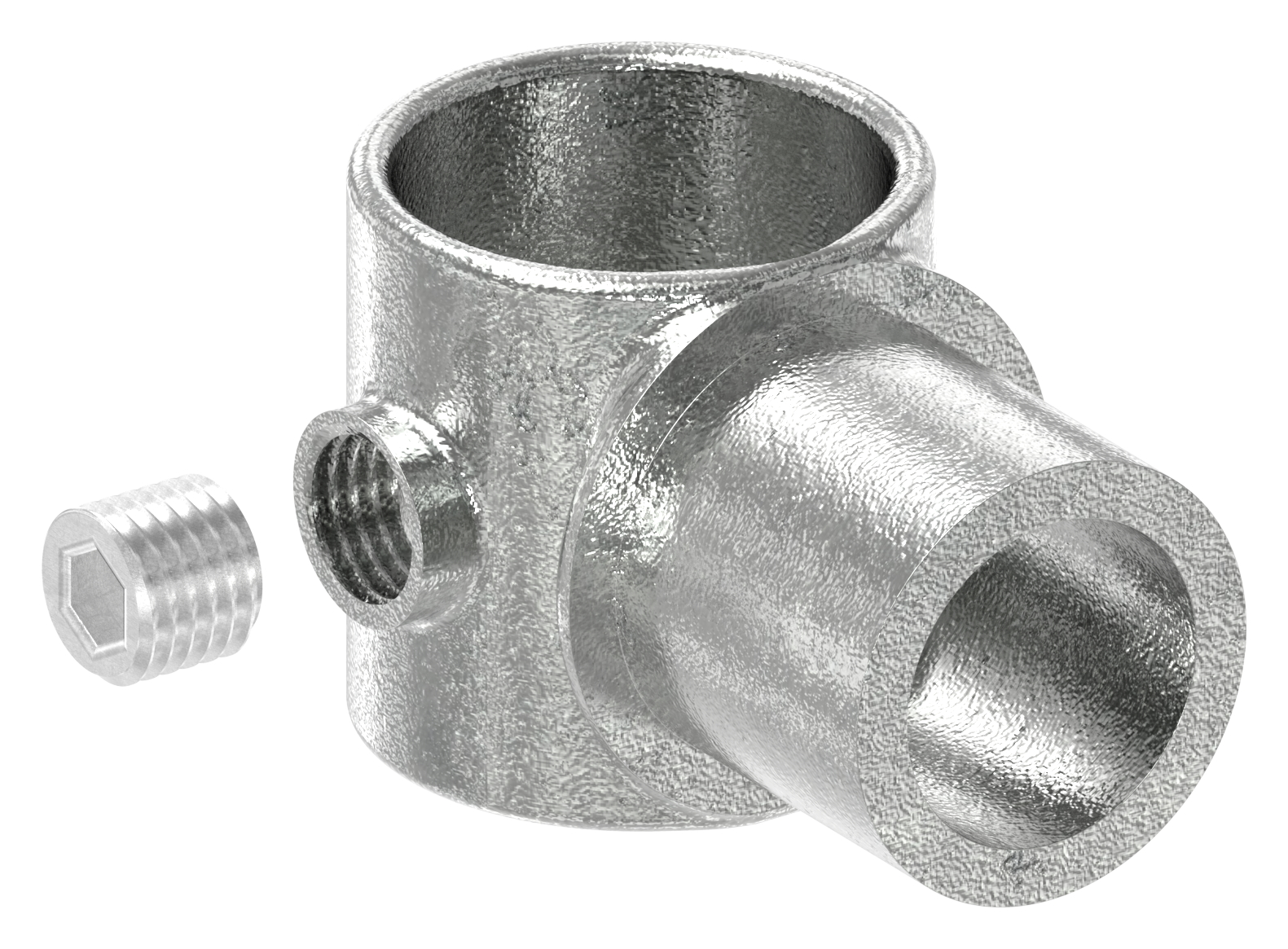 T-Stück, für Rohr Ø 42,4mm