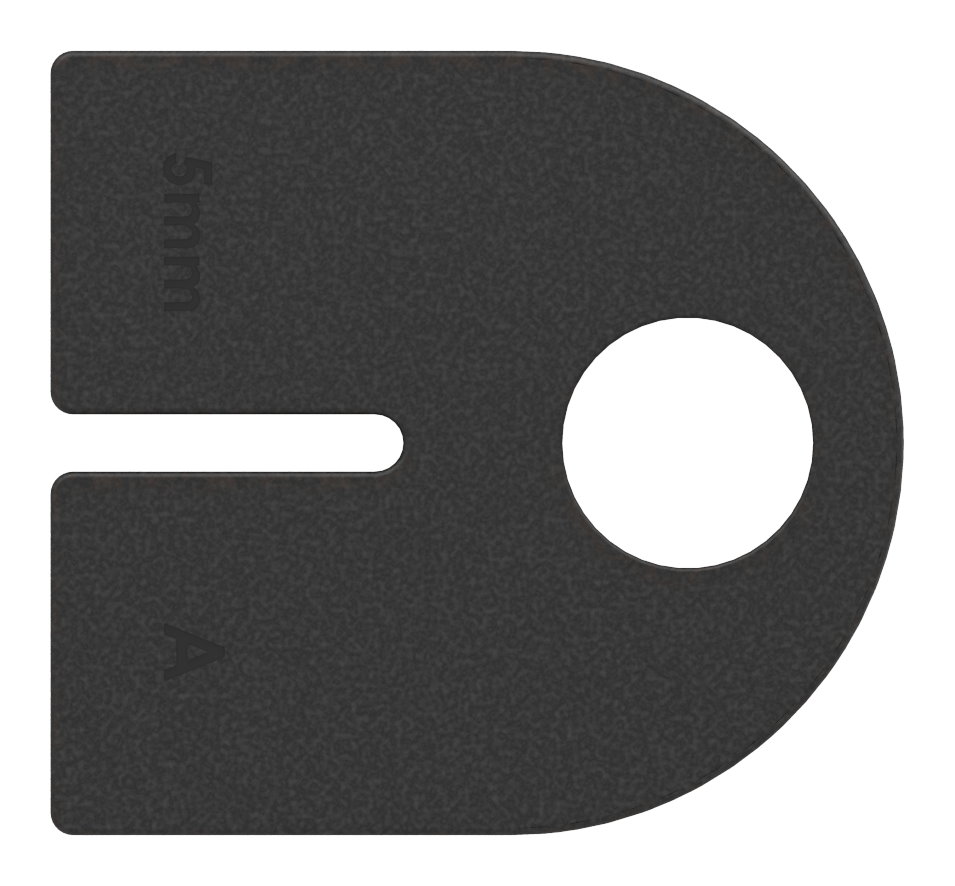 Gummi für Mod. 12, für Blech 5mm