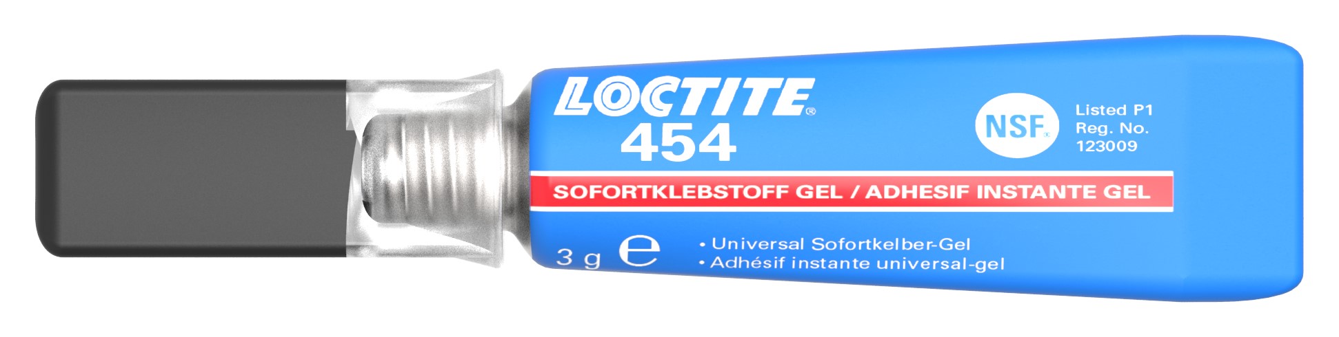 Gelförmiger-Universal-Sofortkleber 3g Tube