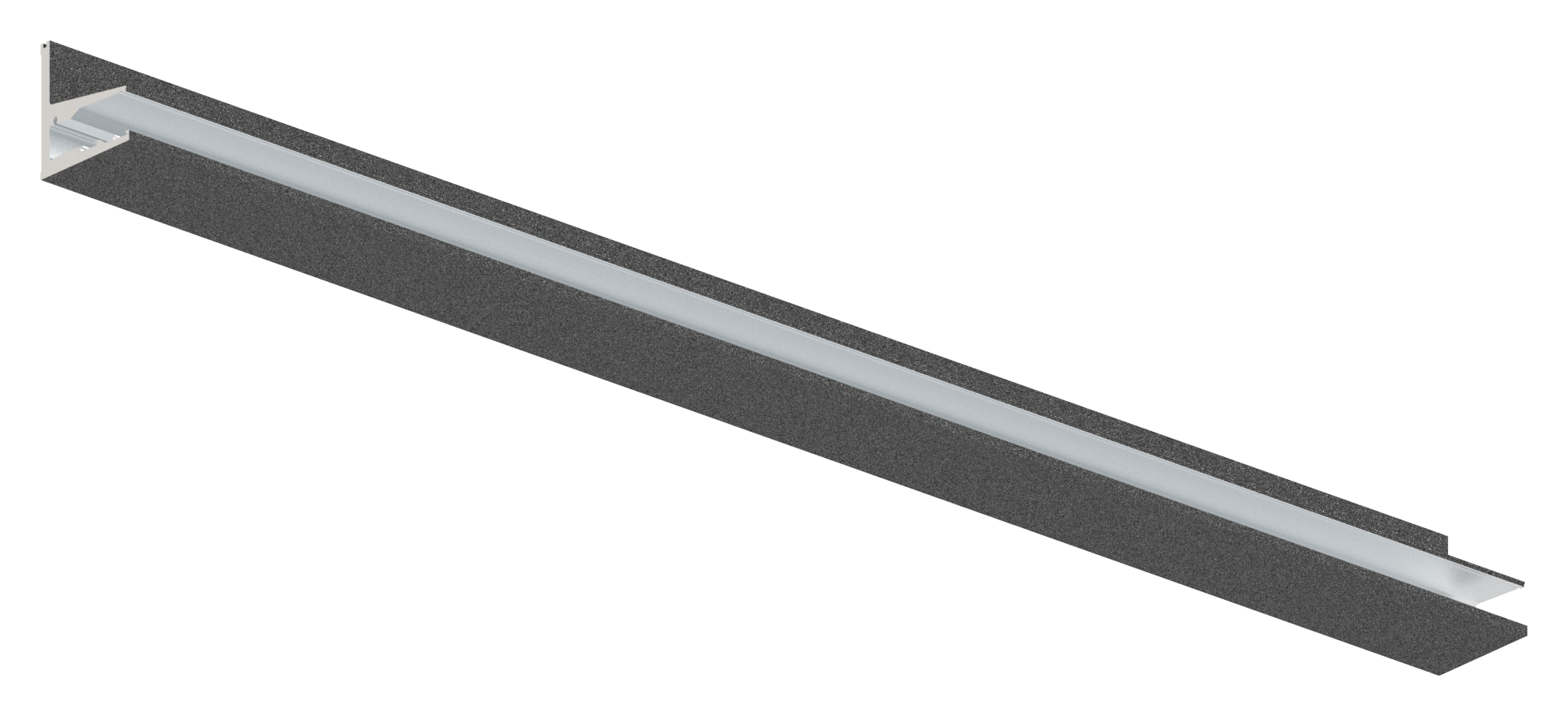 Vordachprofil eleganza canopy, L: 1405mm, DB703 Vordachprofil eleganza canopy, L: 1405mm, DB703