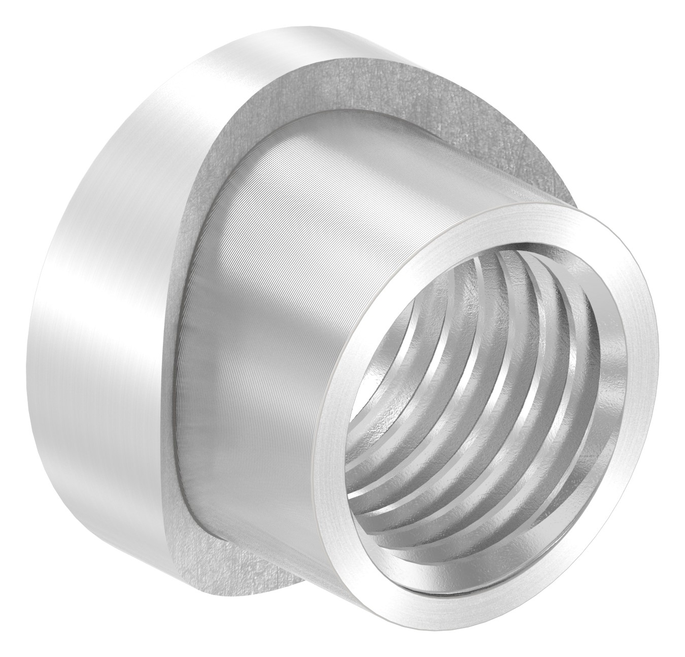 Gewindehülse, passend zu Torband 120-M20-VA, für Rohr 42,4mm, V2A Gewindehülse, passend zu Torband 120-M20-VA, für Rohr 42,4mm, V2A