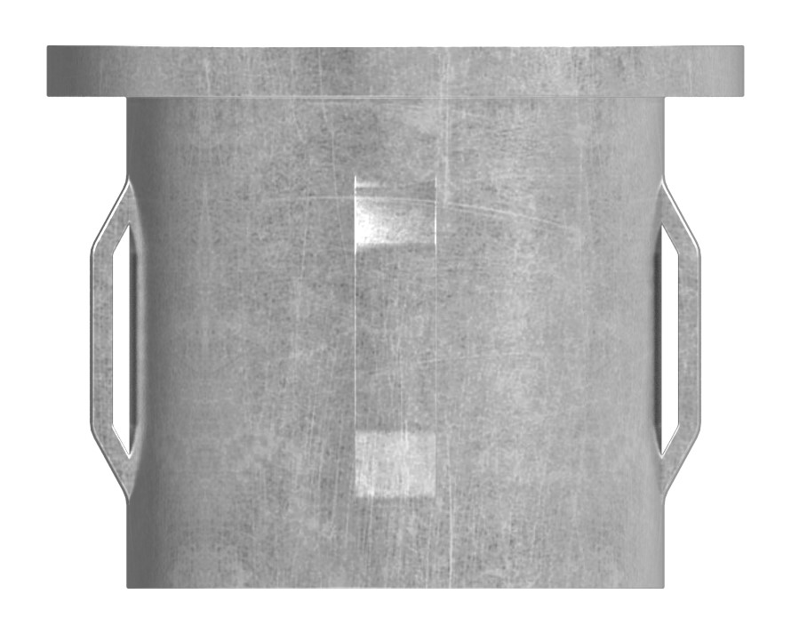 Stahleinschlagkappe, für Rohr 33,7mm