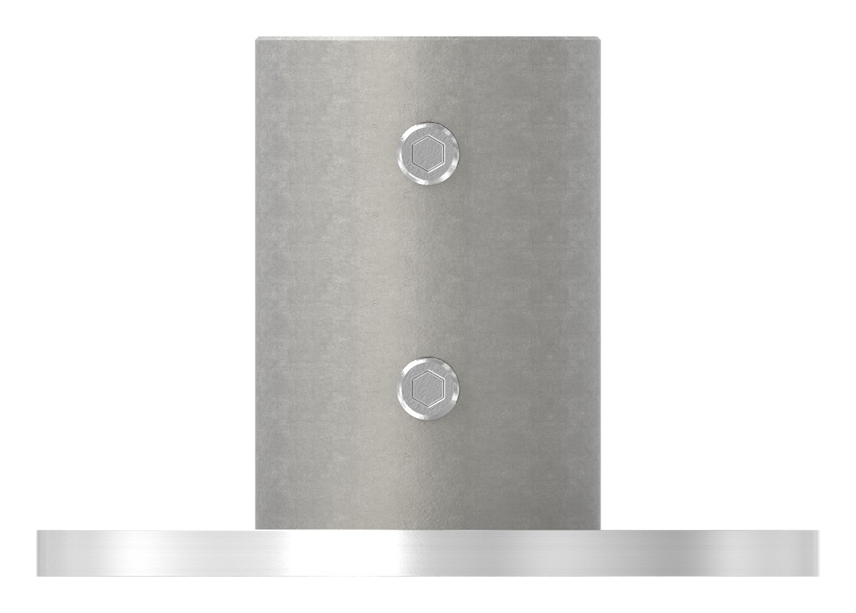 Wand- und Bodenanker, für Rohr 48,4x2,0mm, V2A