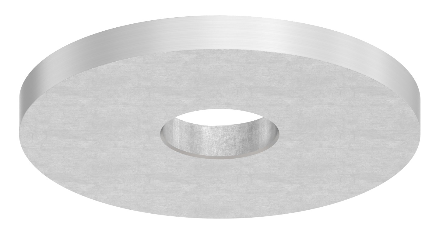 Platte, Ø 42,4mm, zum Aufschweißen, V2A