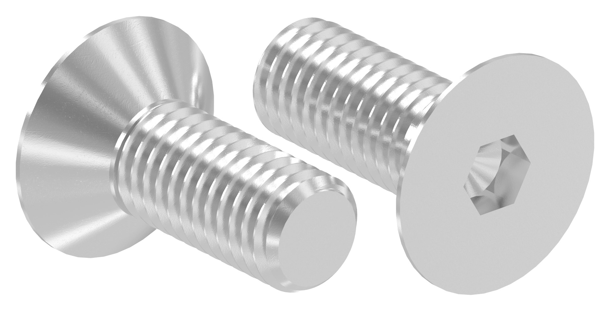 Senkkopfschraube M10x25, V2A, ISO 10642