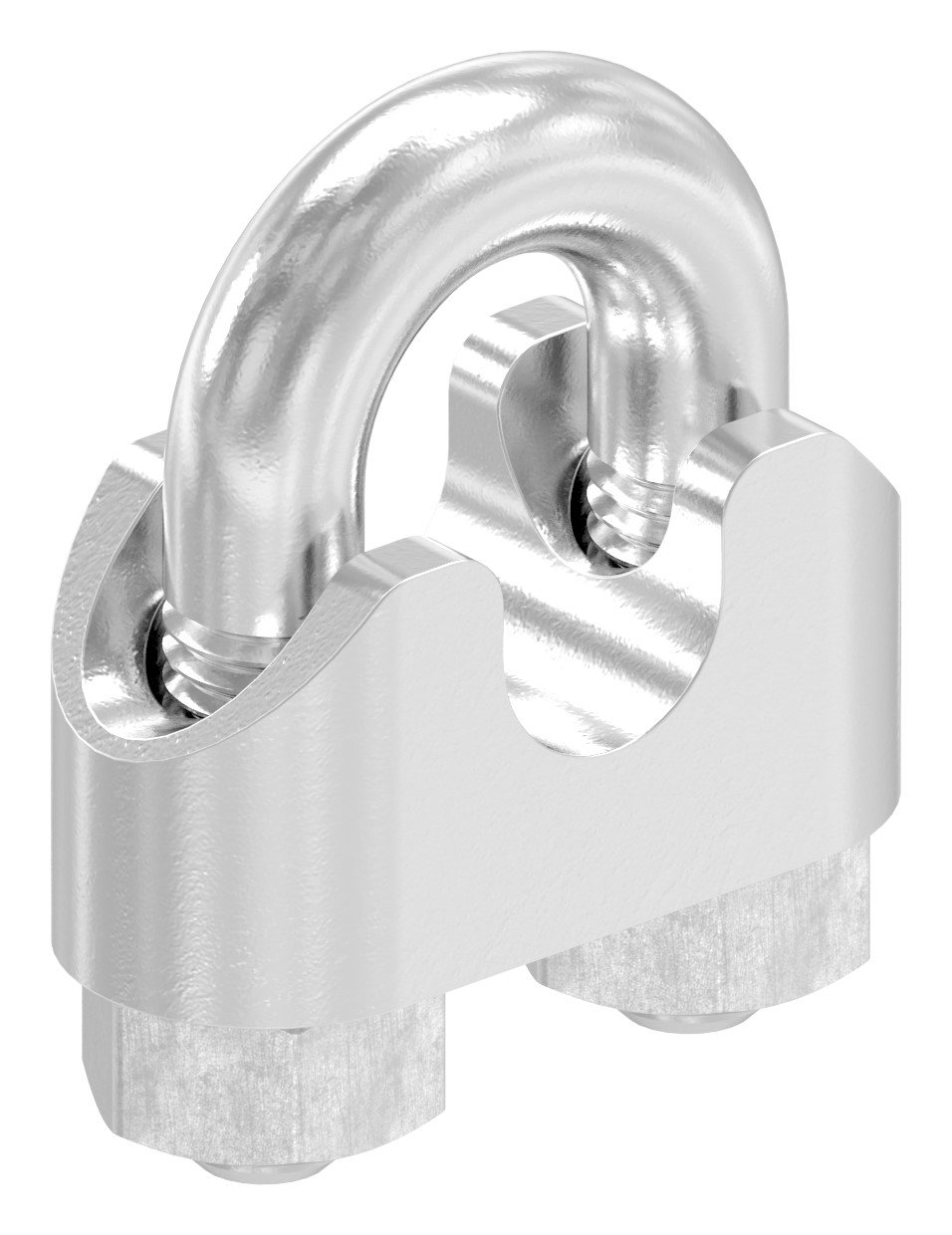 Drahtseilklemmen für Seil 8mm, V4A