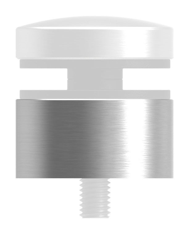 Unterteil Ø 40mm, mit Durchgangsbohrung , t: 20mm, V2A Unterteil Ø 40mm, mit Durchgangsbohrung , t: 20mm, V2A