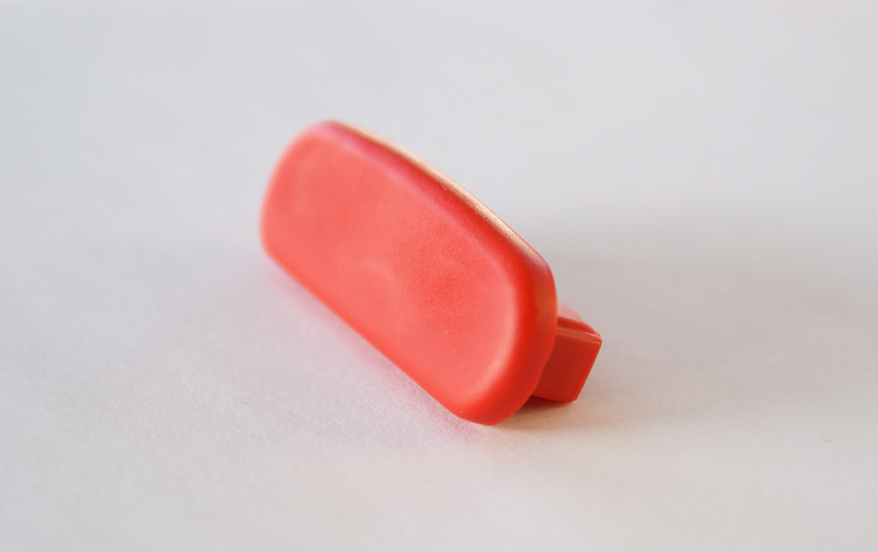 Endkappe für Kunststoffhandlauf für 40x8mm, marsrot