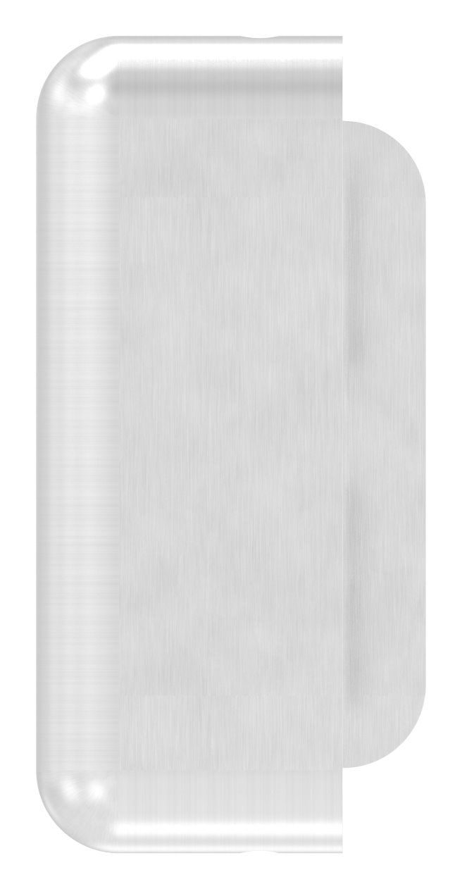 Edelstahlgegenkasten abgerundet für Abstand 72mm, für Schloss # 59103-240,78.2x42.4x208.4mm, V2A Edelstahlgegenkasten abgerundet für Abstand 72mm, für Schloss # 59103-240,78.2x42.4x208.4mm, V2A