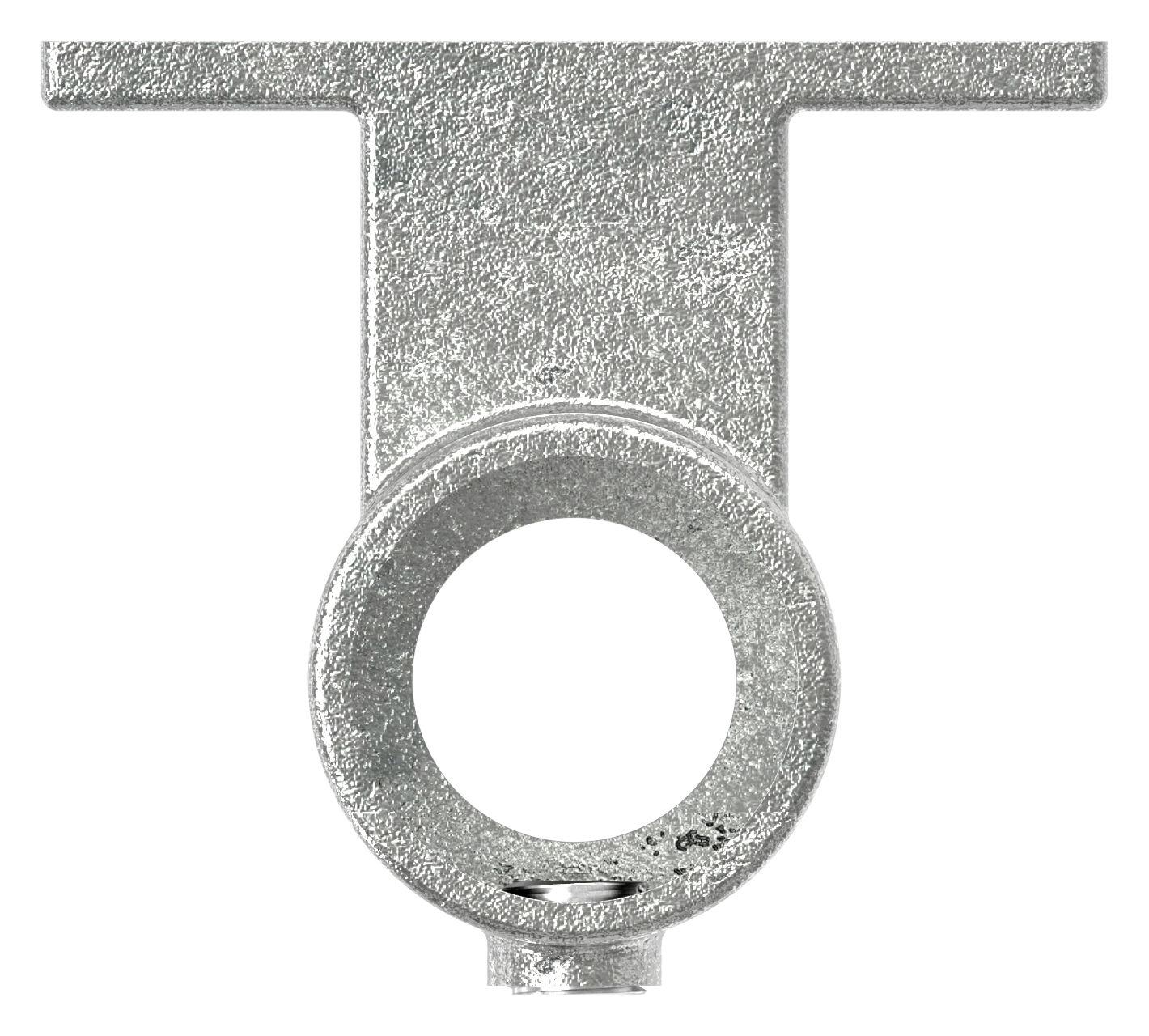 Wandhalter mit 2 Bohrungen, für Rohr Ø 48,3mm