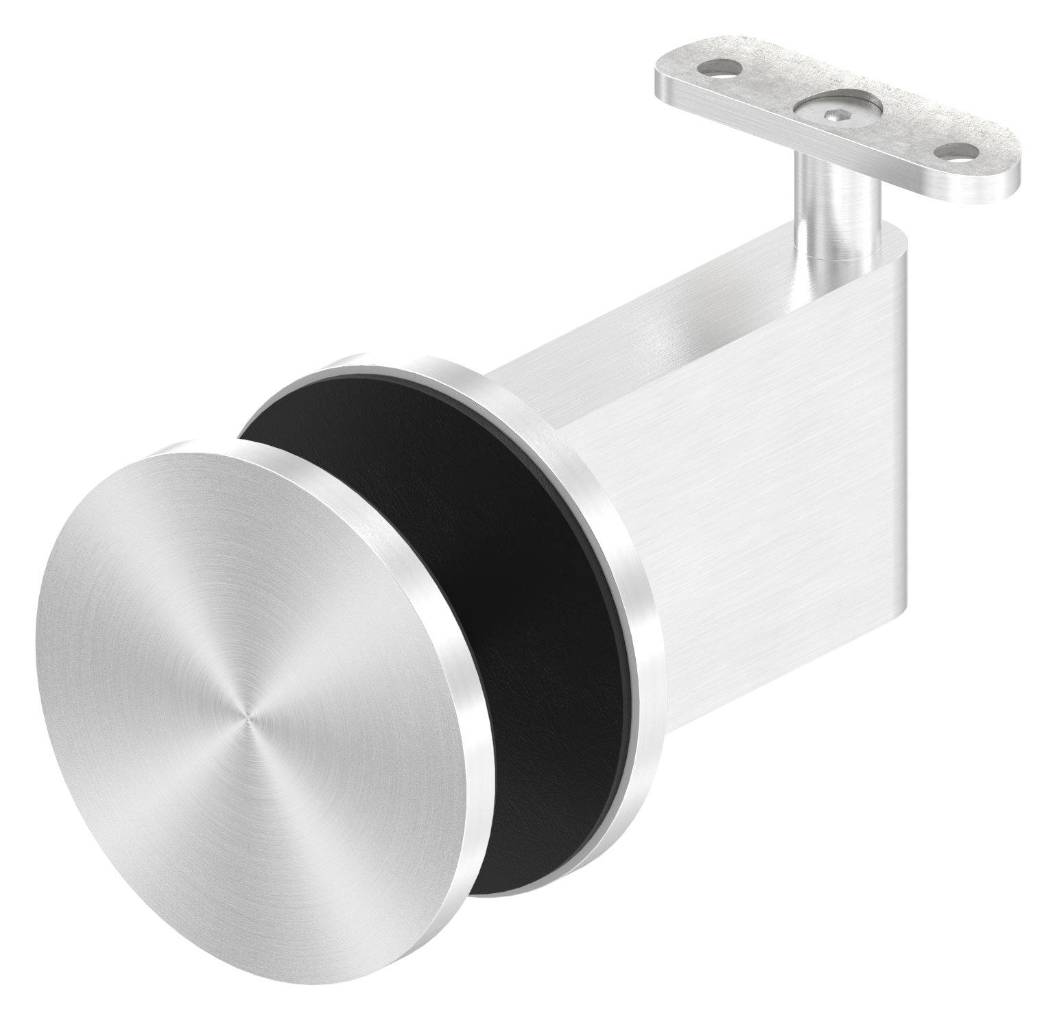 Sensa Design 2, für Rohr 42,4mm, für Montage an Glas, V2A