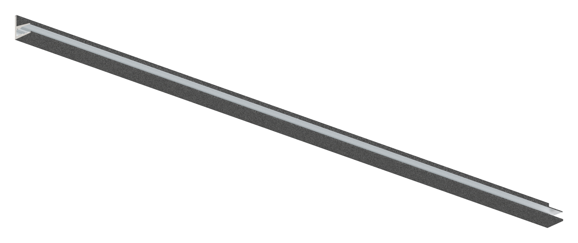 Vordachprofil eleganza canopy, L: 3000mm, DB703 Vordachprofil eleganza canopy, L: 3000mm, DB703