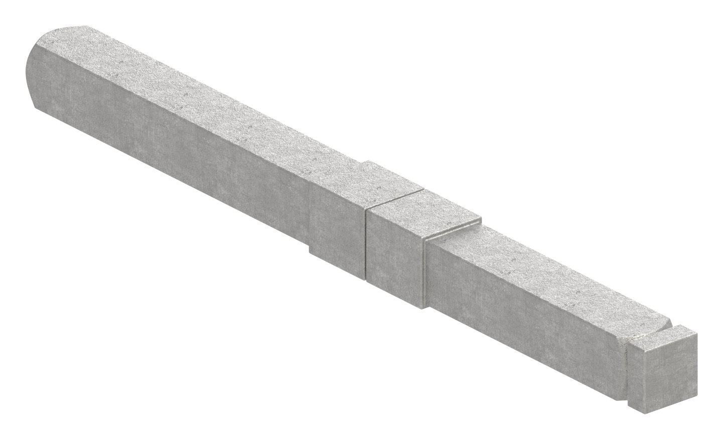 Stift 8 auf 9x105mm geteilt, V2A
