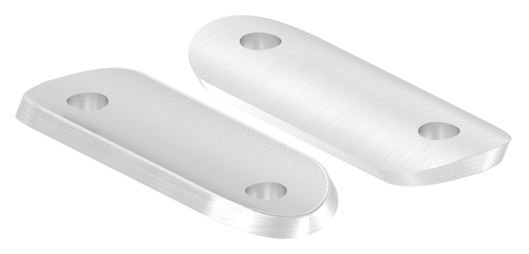 Handlaufanschlussplatte, 42,4mm, V2A