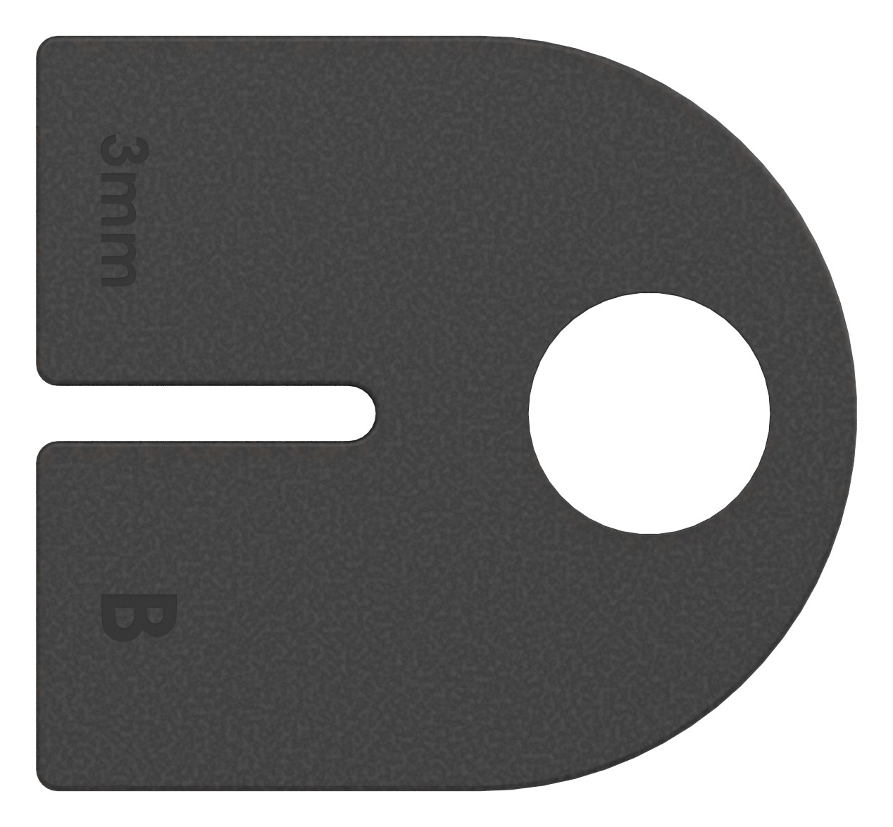 Gummi für Mod. 38, 3mm Blech Gummi für Mod. 38, 3mm Blech