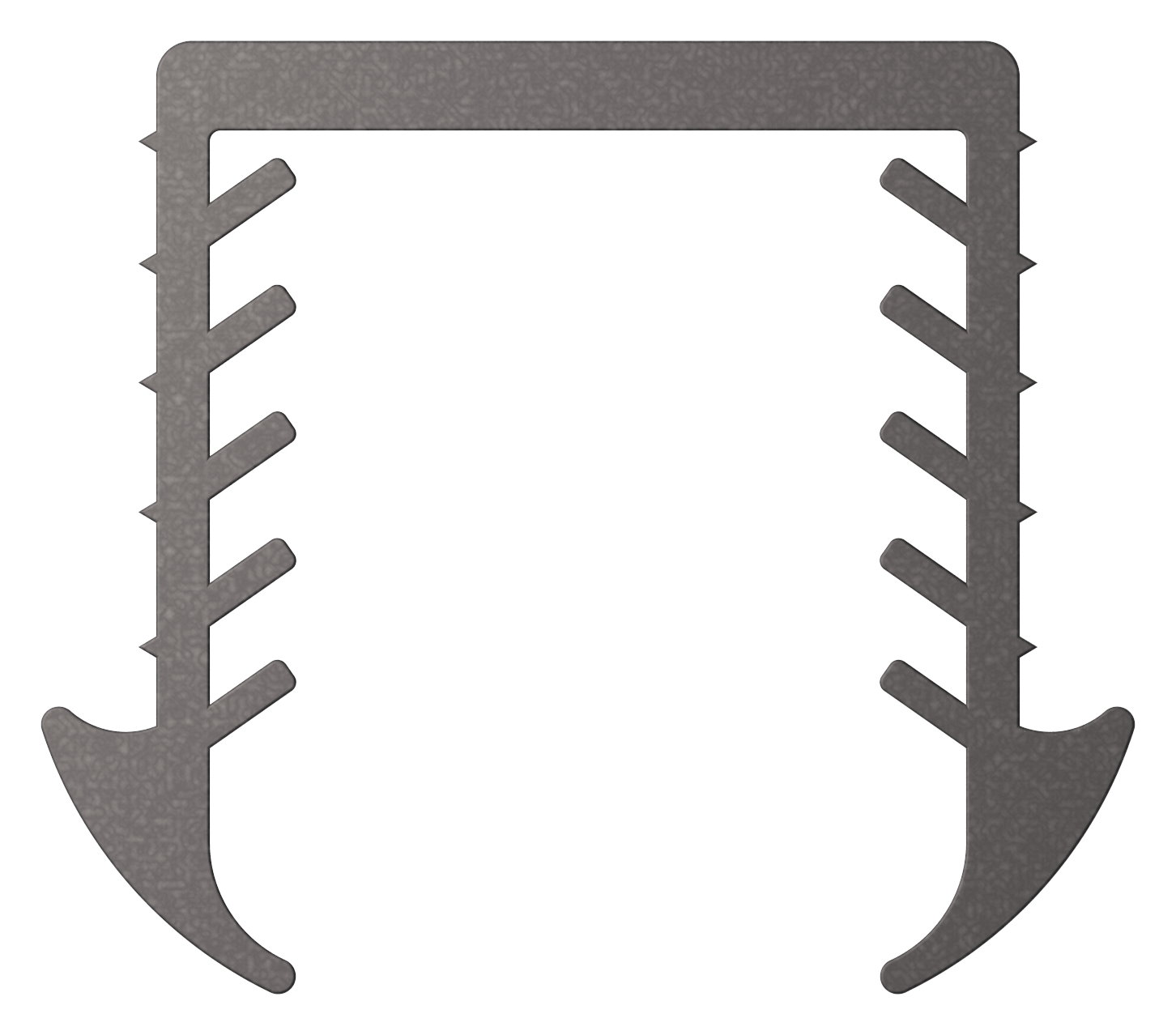 Keildichtung Glas 16,76 – 17,52mm, für Nut 24x24mm, 3m