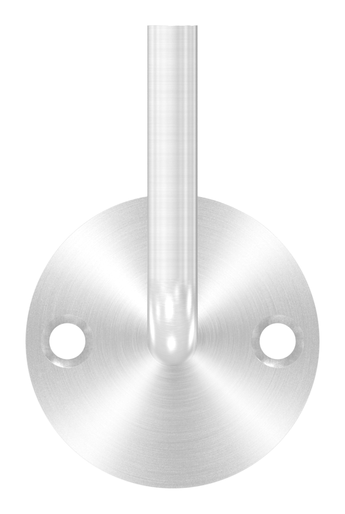 Handlaufhalter zum Anschweißen (Ronde und Bügel verschweißt), V2A