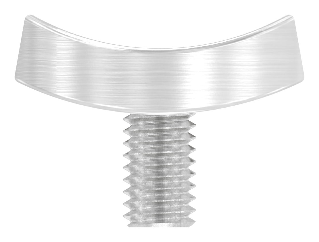 Handlaufanschlussplatte verstellbar, 42,4mm, V2A