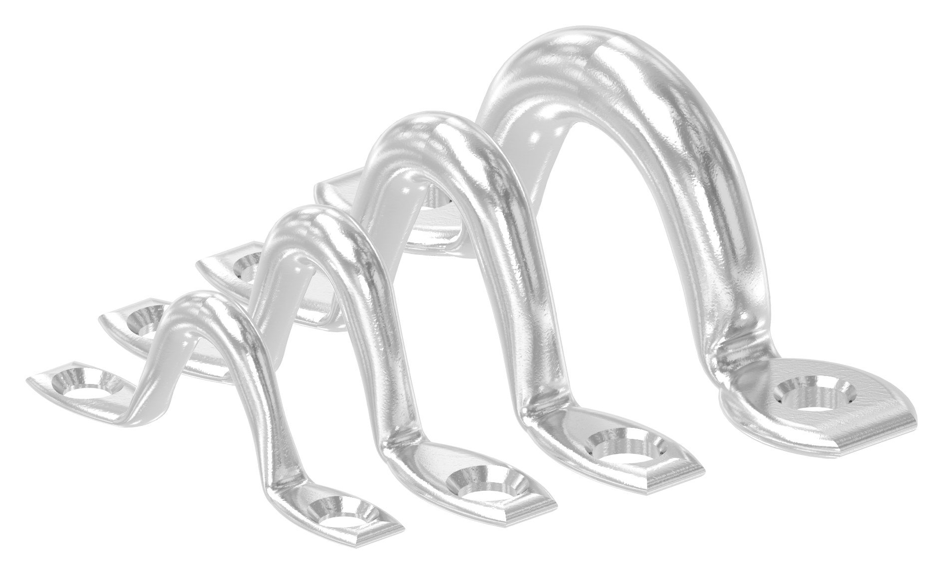 Wandöse, Rundeisen: 5mm, V4A