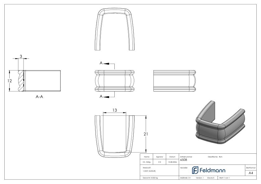 Fertigbund 12x3 - 13/21