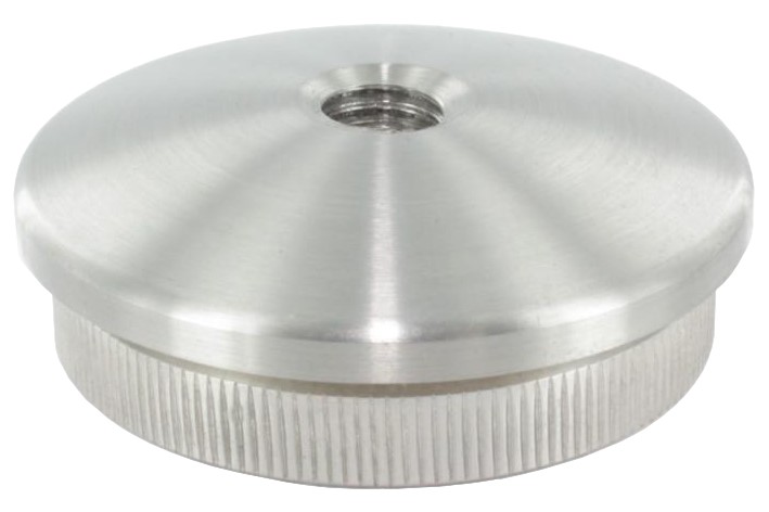 Rohrabschlussstopfen, für Rohr 48,3x2,0mm, V4A