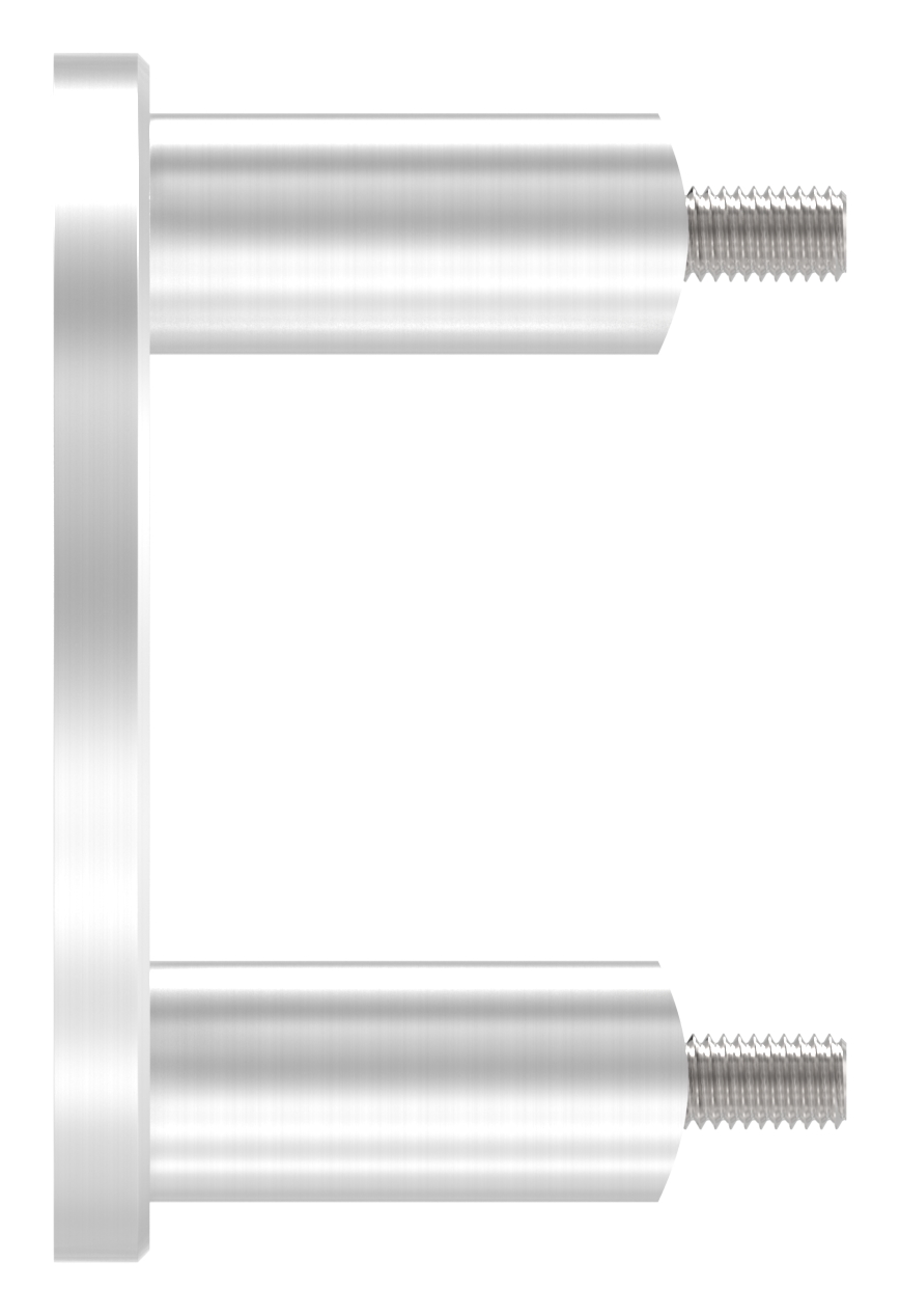 Wandbefestigung für Geländerpfosten 42,4mm