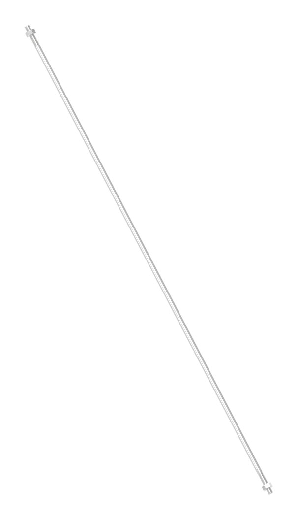 Vordachsystem abgehangen, V2A