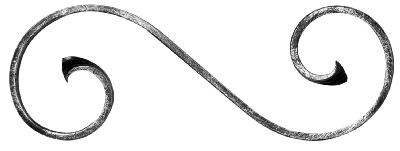 Zierelement 12x5mm, 260x100mm, RE