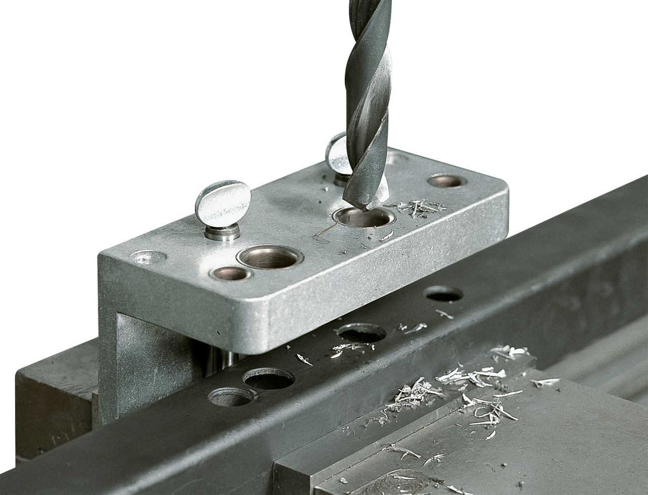 Bohrschablone für Locinox-Schlösser und Anschläge